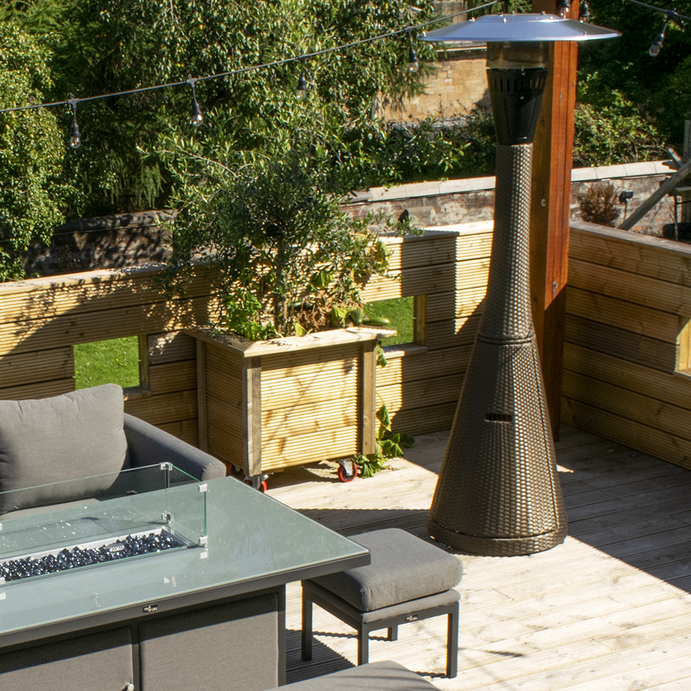Rattan Gas Patio Heater